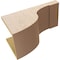 Ekena Millwork 11"W x 22"D x 11"H Wide Del Monte Rough Cedar Woodgrain TimberThane Corbel, Primed Tan CORUR11X22X11DELRCPR - alternate 6